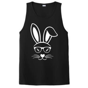 Bunny Face Easter Day Sunglasses Carrot For PosiCharge Competitor Tank