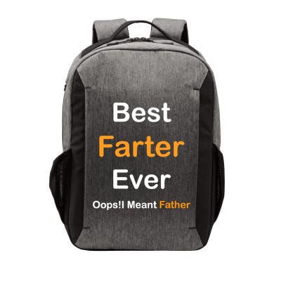 Best Farter Ever Oops I Meant Father tee,Funny Father's Day Vector Backpack