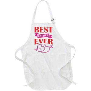 Best Father Ever Full-Length Apron With Pockets