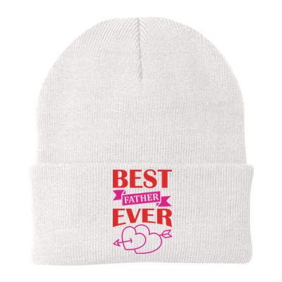 Best Father Ever Knit Cap Winter Beanie