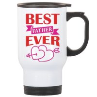 Best Father Ever Stainless Steel Travel Mug