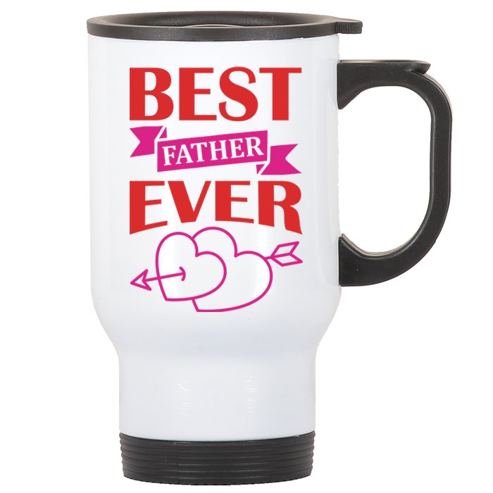 Best Father Ever Stainless Steel Travel Mug