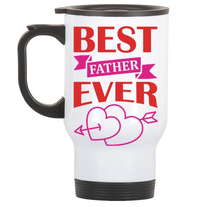 Best Father Ever Stainless Steel Travel Mug