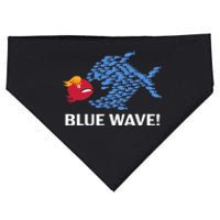 Big Fish Eat Little Fish Trump Hair USA-Made Doggie Bandana