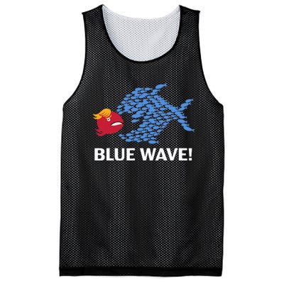 Big Fish Eat Little Fish Trump Hair Mesh Reversible Basketball Jersey Tank