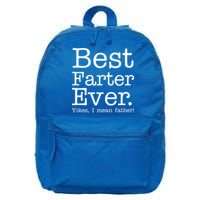 Best Farter Ever, Yikes I Mean Father! 16 in Basic Backpack