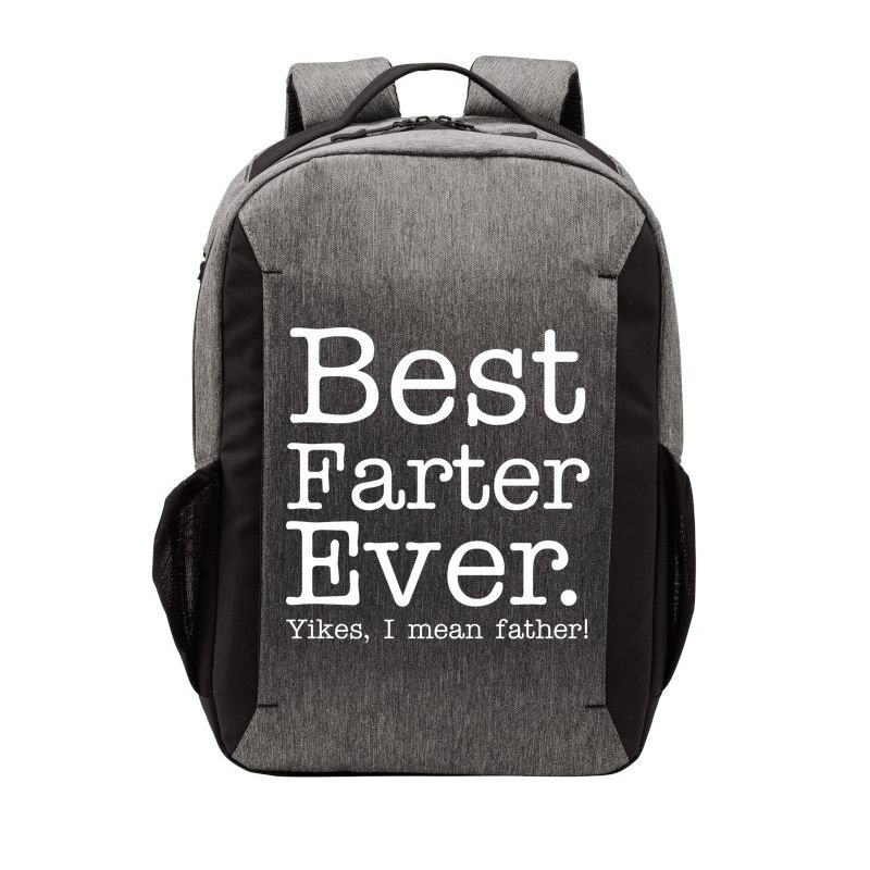 Best Farter Ever, Yikes I Mean Father! Vector Backpack