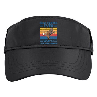 Best Farter Ever Oops I Meant Father Fathers Day Adult Drive Performance Visor