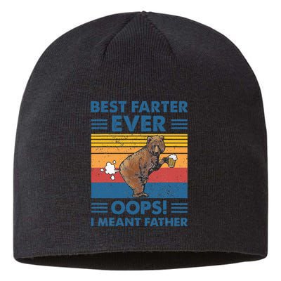 Best Farter Ever Oops I Meant Father Fathers Day Sustainable Beanie