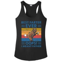 Best Farter Ever Oops I Meant Father Fathers Day Ladies PosiCharge Competitor Racerback Tank