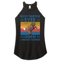 Best Farter Ever Oops I Meant Father Fathers Day Women's Perfect Tri Rocker Tank