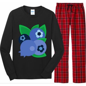 Blueberry Fruit Easy Lazy DIY Halloween Costume Long Sleeve Pajama Set