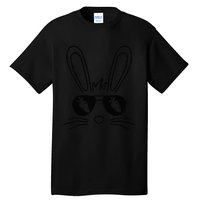 Bunny Face Easter Day Sunglasses Carrot Tall T-Shirt