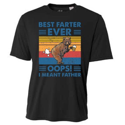 Best Farter Ever Oops I Meant Father Fathers Day Cooling Performance Crew T-Shirt