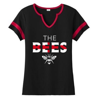 Brentford FC ENGLAND The Bees Ladies Halftime Notch Neck Tee