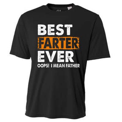 Best Farter Ever I Mean Father Fathers Day Cooling Performance Crew T-Shirt