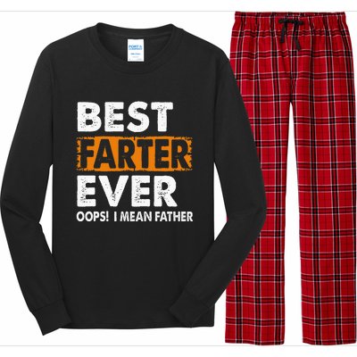 Best Farter Ever I Mean Father Fathers Day Long Sleeve Pajama Set