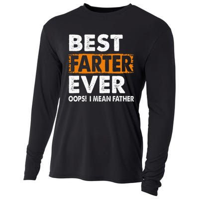 Best Farter Ever I Mean Father Fathers Day Cooling Performance Long Sleeve Crew