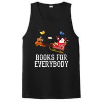 Books For Everybody Santa Christmas Book Lovers Book Readers PosiCharge Competitor Tank