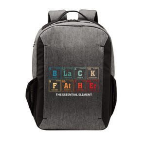 Black Father Essential Element Fathers Day Funny Black Dad Vector Backpack