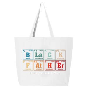 Black Father Essential Element Fathers Day Funny Black Dad 25L Jumbo Tote