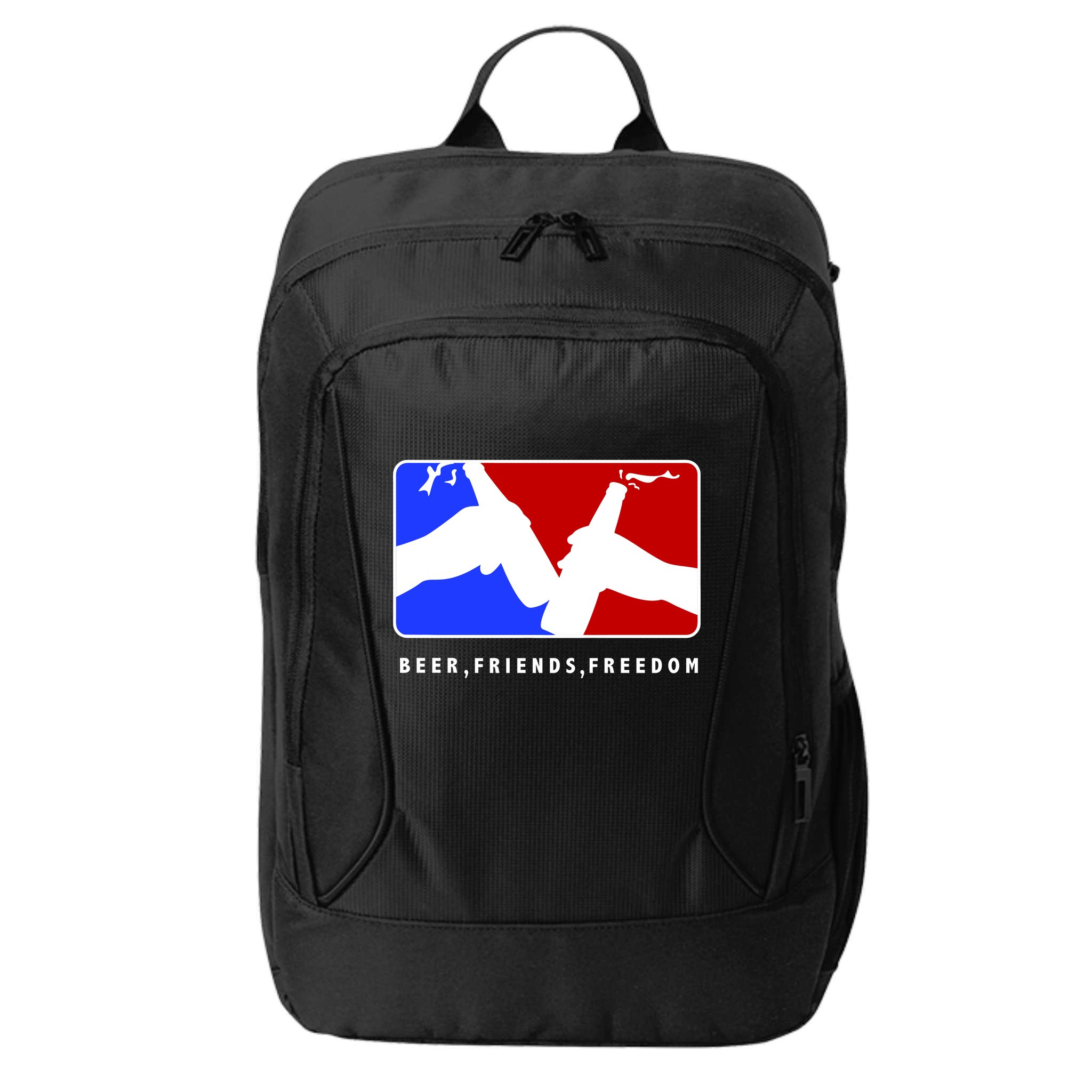 BFF Beer Friends Freedom City Backpack