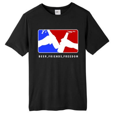 BFF Beer Friends Freedom Tall Fusion ChromaSoft Performance T-Shirt