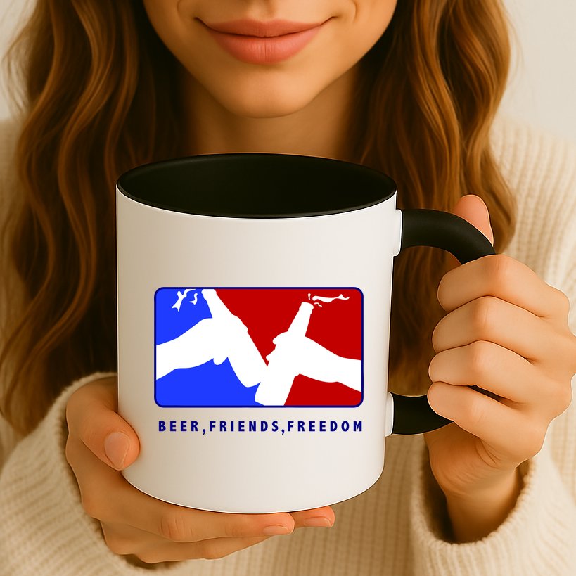 BFF Beer Friends Freedom Mug