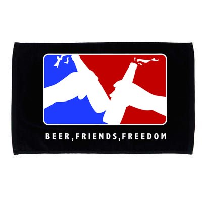 BFF Beer Friends Freedom Microfiber Hand Towel