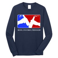 BFF Beer Friends Freedom Long Sleeve Shirt