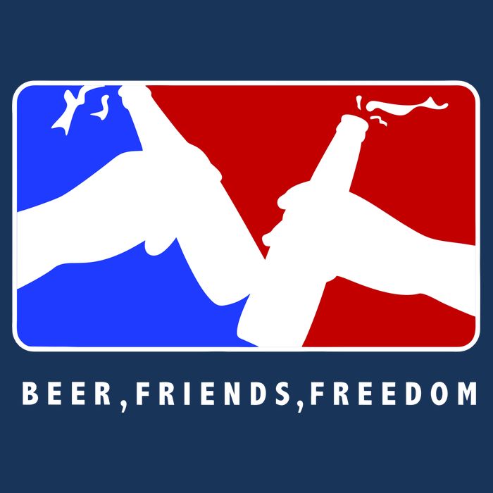 BFF Beer Friends Freedom Apron
