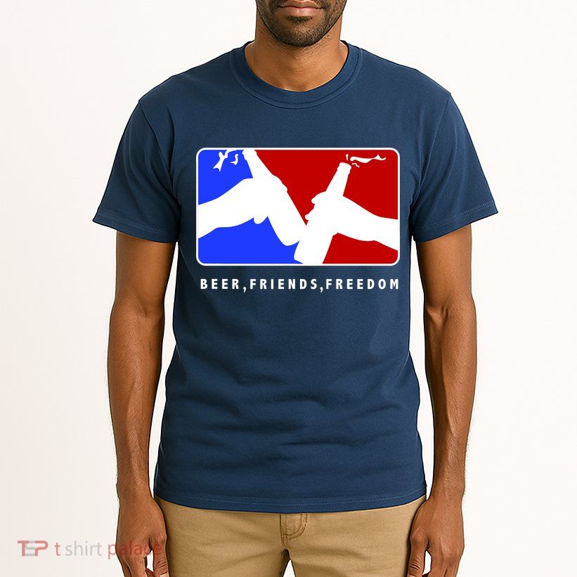 BFF Beer Friends Freedom Tall T-Shirt