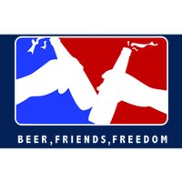 BFF Beer Friends Freedom Bumper Sticker