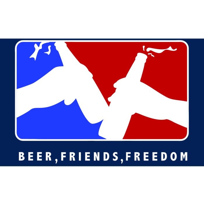 BFF Beer Friends Freedom Bumper Sticker