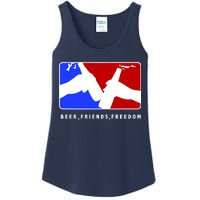 BFF Beer Friends Freedom Ladies Essential Tank