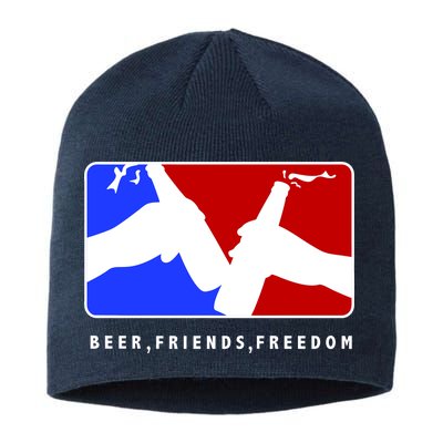 BFF Beer Friends Freedom Sustainable Beanie