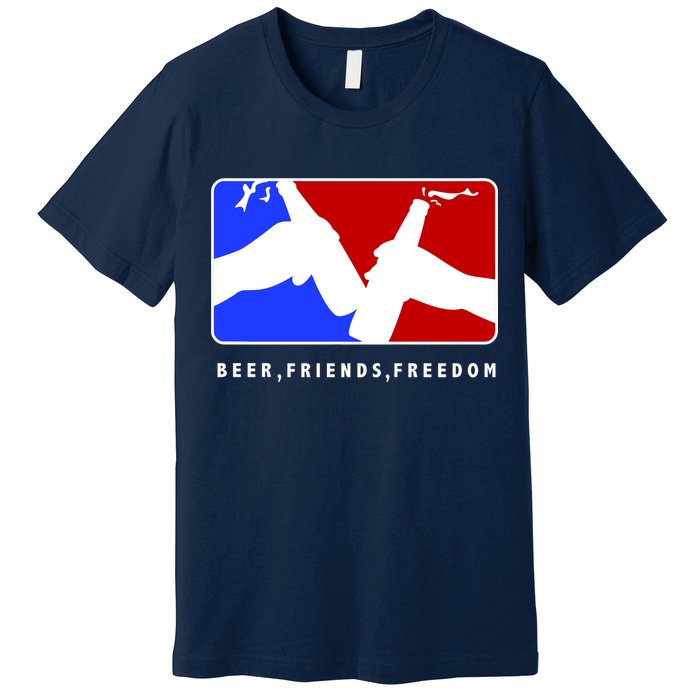 BFF Beer Friends Freedom Premium T-Shirt