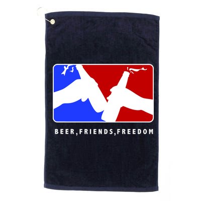 BFF Beer Friends Freedom Golf Towel