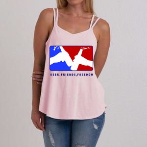 BFF Beer Friends Freedom Women's Strappy Tank