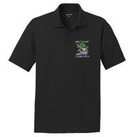 Bass Fishing FatherS Day Awesome Like My Daughter PosiCharge RacerMesh Polo