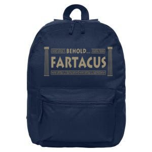 Behold Fartacus Fart Humorous 16 in Basic Backpack