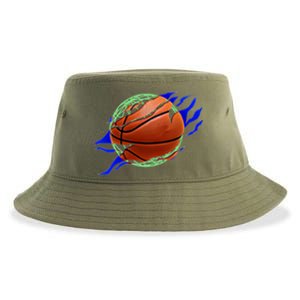 Basketball Fans (Front/Back) Gift Sustainable Bucket Hat