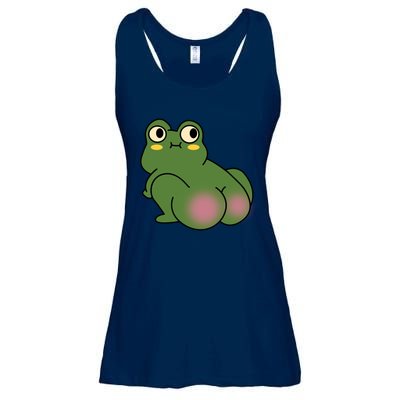 Butt Frog Funny FroggyS Flippered Fancy Ladies Essential Flowy Tank