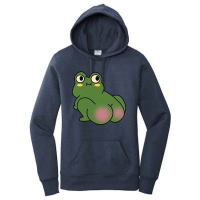 Butt Frog Funny FroggyS Flippered Fancy Women's Pullover Hoodie