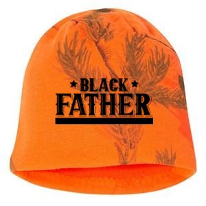 Black Father Father's Day Classic Kati - Camo Knit Beanie