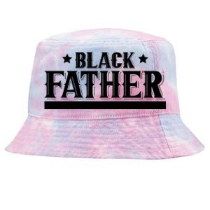 Black Father Father's Day Classic Tie-Dyed Bucket Hat