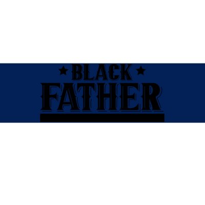 Black Father Father's Day Classic Bumper Sticker