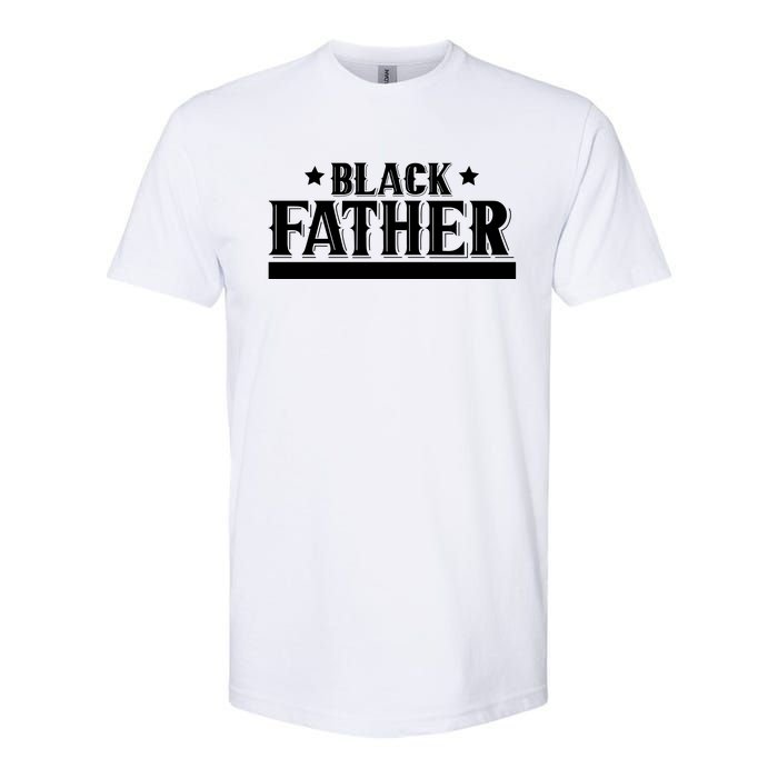 Black Father Father's Day Classic Softstyle CVC T-Shirt