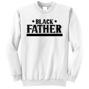 Black Father Father's Day Classic Sweatshirt