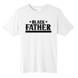 Black Father Father's Day Classic Tall Fusion ChromaSoft Performance T-Shirt